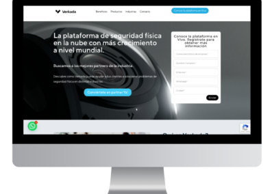 Web 01: Landing page para leads