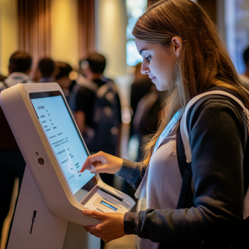 eliviri_Close-up_of_attendees_using_a_digital_check-in_kiosk_at_80e4fab0-f628-4809-bcbd-52e98644e72a
